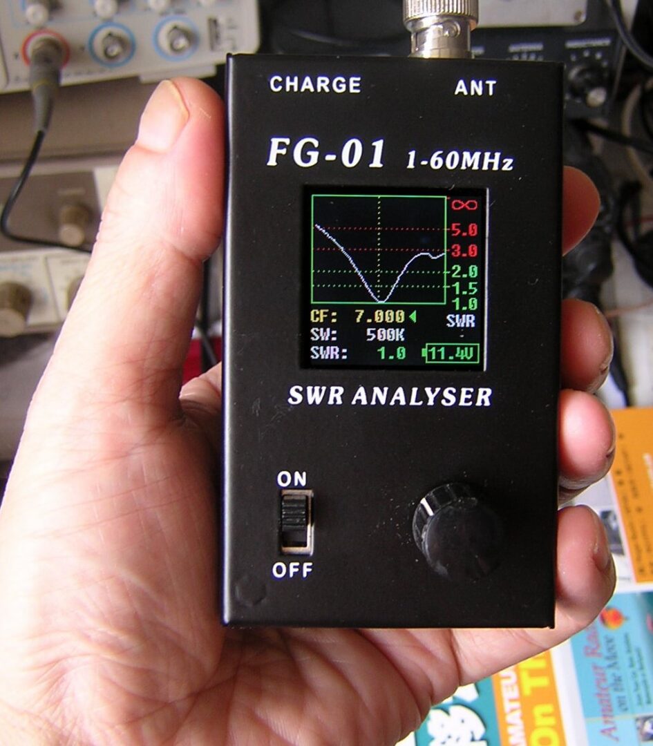 Youkits FG01 160Mhz Antenna SWR ANALYSER ‹ SPARKY's Blog