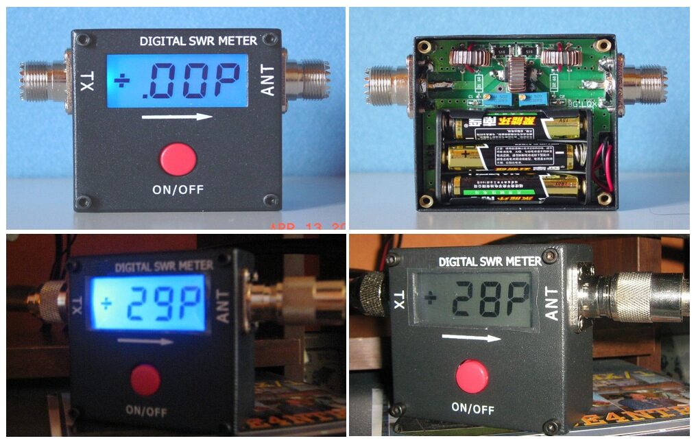 DIGITAL PORTABLE POWER AND SWR METER 1,860 MHz ‹ SPARKY's Blog