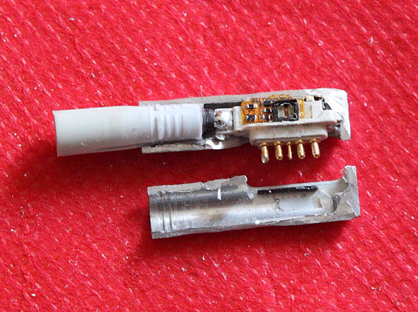 DIY : Repair the “Mac Book “L-Type” Power Supply Plug ‹ SPARKY's Blog