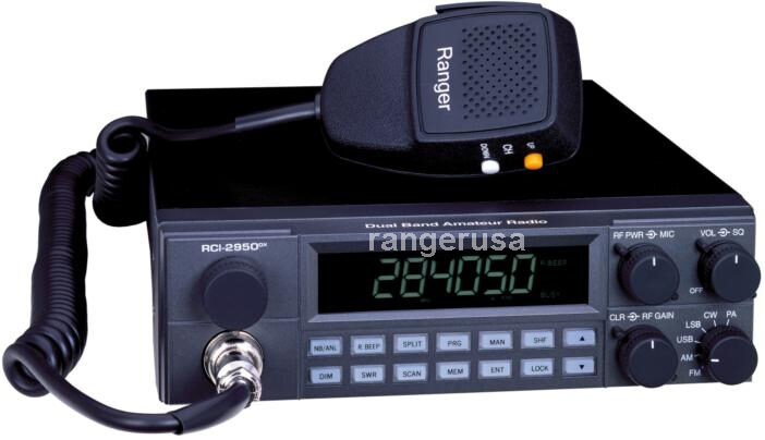 Ranger RCI-2950DX & 2970N2 AM-FM-SSB-CW 10 & 12 Mtrs Mobile Radio. 