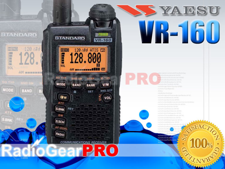 YAESU VR160 Handheld Scanner HAMRADIO