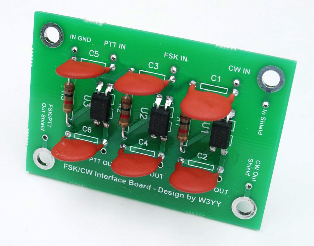 FSK-CW_Board_with_Components
